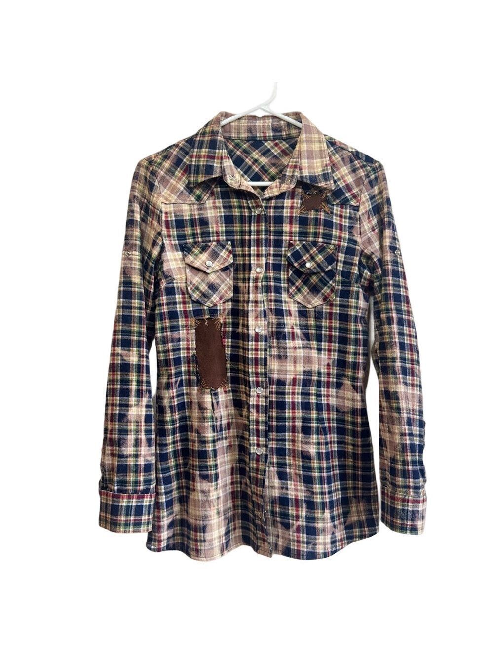 NU VINTAGE Patched Flannel